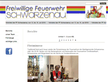 Tablet Screenshot of ff-schwarzenau.at